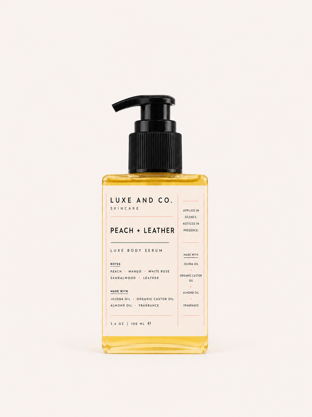 PEACH + LEATHER Luxe Body Serum