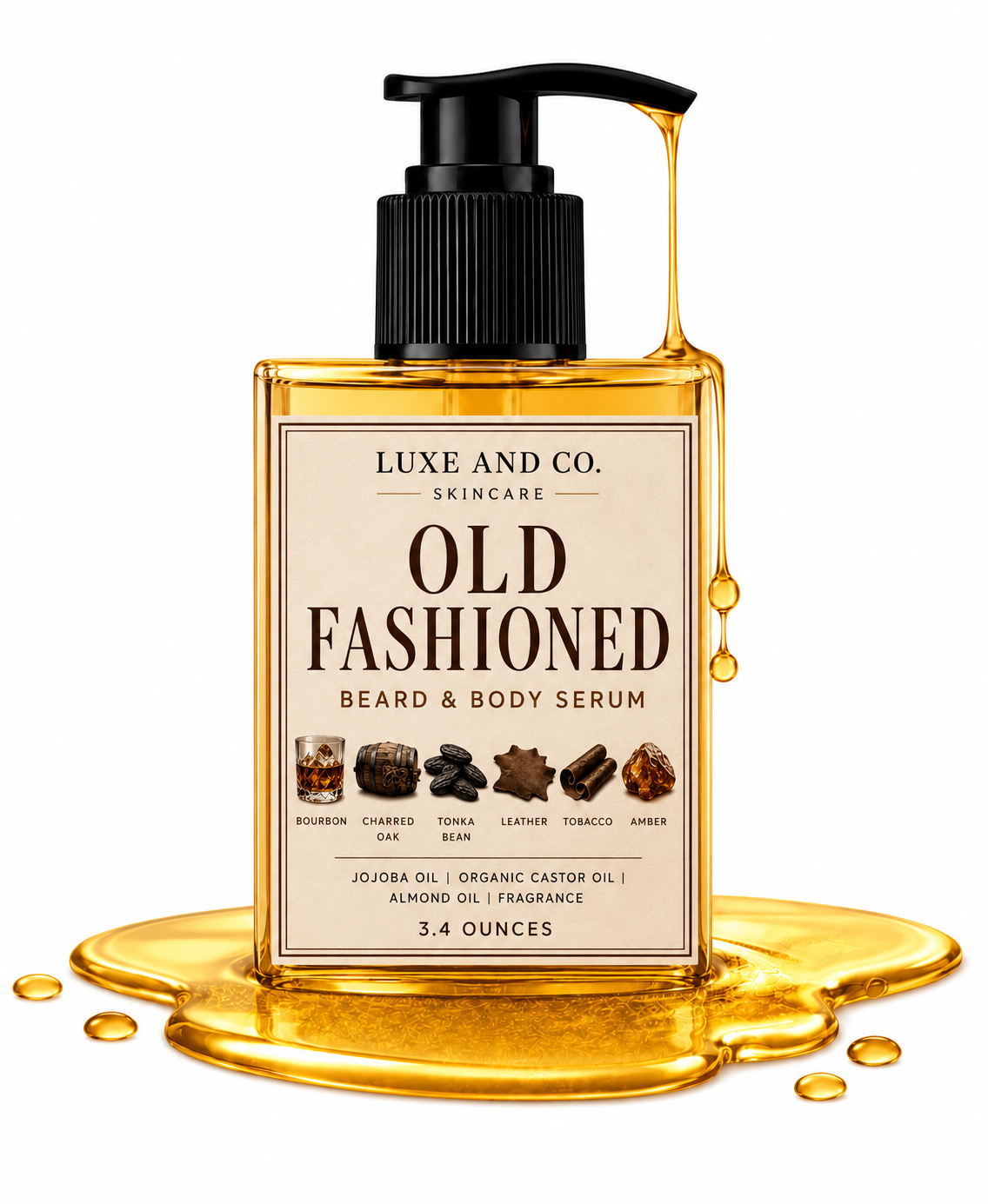 OLD FASHIONED Beard & Body Serum