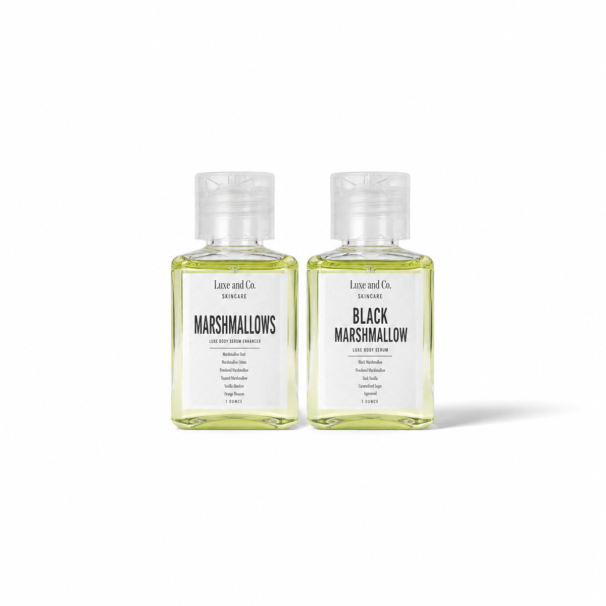 MARSHMALLOWS Discovery Set | 2 x 1 oz Luxe Body Serums