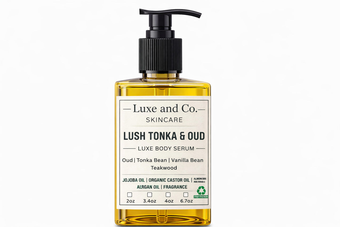 Men’s Beard & Body Serum Flight – Full Size 4 Piece Set