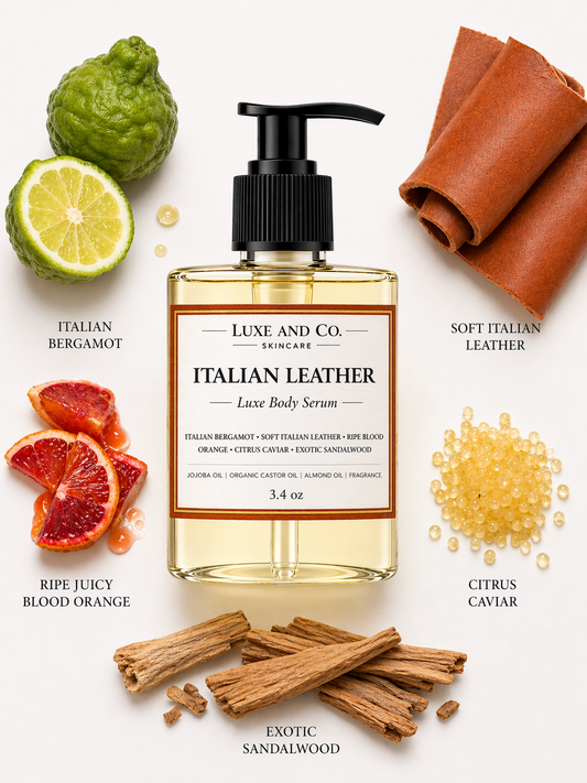 Italian Leather Luxe Body Serum | Material House Collection (UNISEX) ~ LIMITED RELEASE