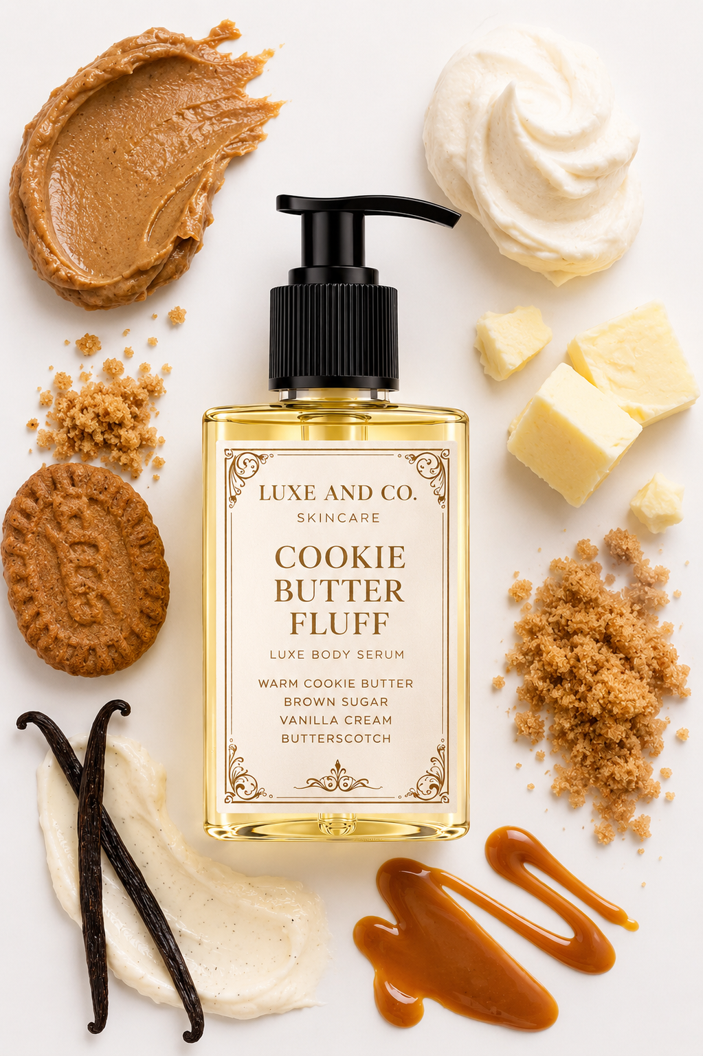 Cookie Butter Fluff Luxe Body Serum ~ LIMITED RELEASE