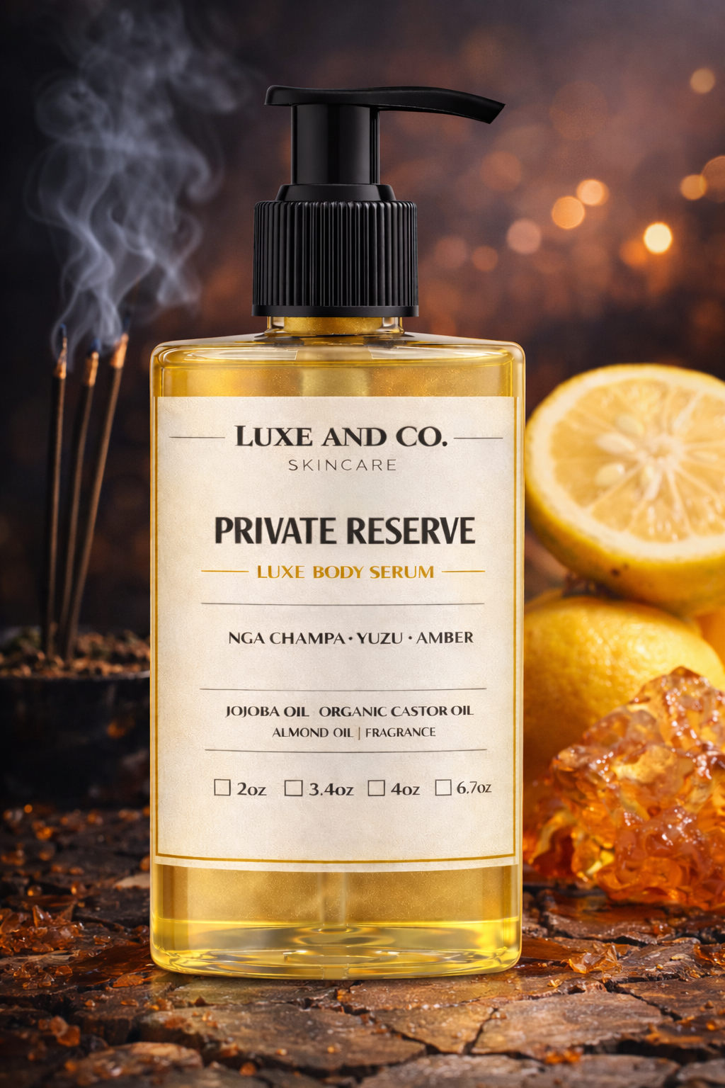 Private Reserve Luxe Body Serum ~ LIMITED RELEASE ~ Private Reserves Collection